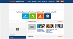 Desktop Screenshot of funnymasala.com